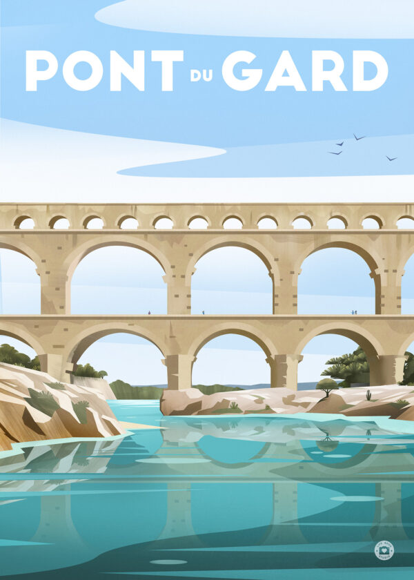 Pont du gard, design par numéro 30